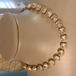 J. Crew Clear Brûlèe Necklace